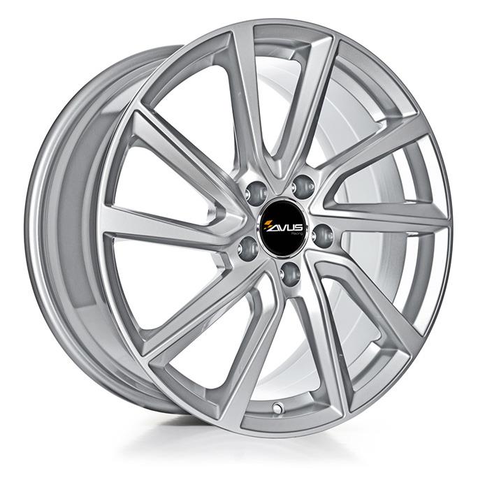 AVUS AC-518 HYPER SILVER 7.5x17 5/114.3 ET45 CB67.1