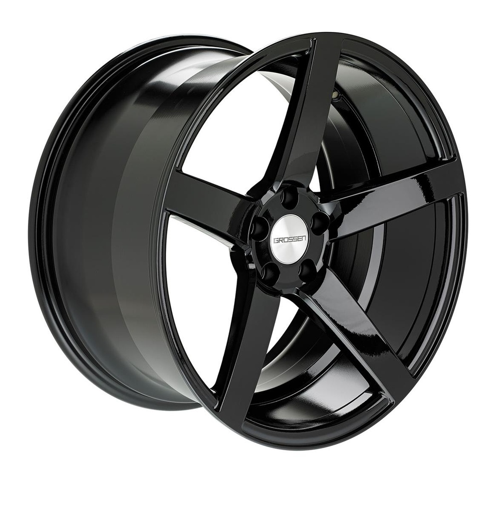 GROSSEN 1 GLOSS BLACK 8.5x19 5/112 ET35 CB73.1