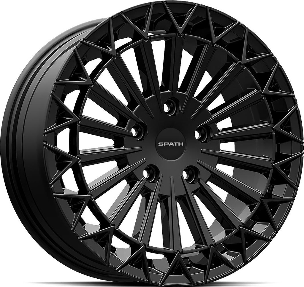 SPATH SP53 H GLOSS BLACK 8x18 6/130 ET50 CB84.1