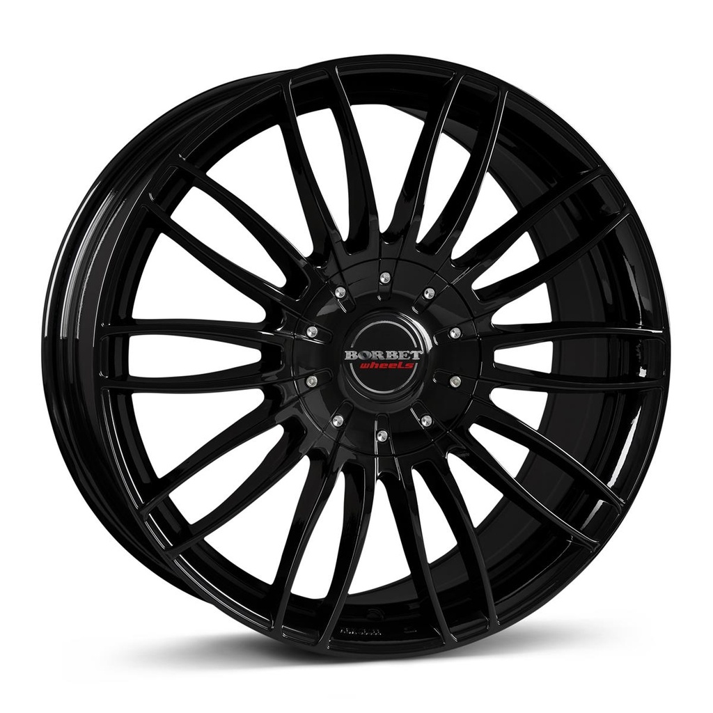 BORBET CW3 BLACK GLOSS 7.5x18 5/120 ET53 CB65.1
