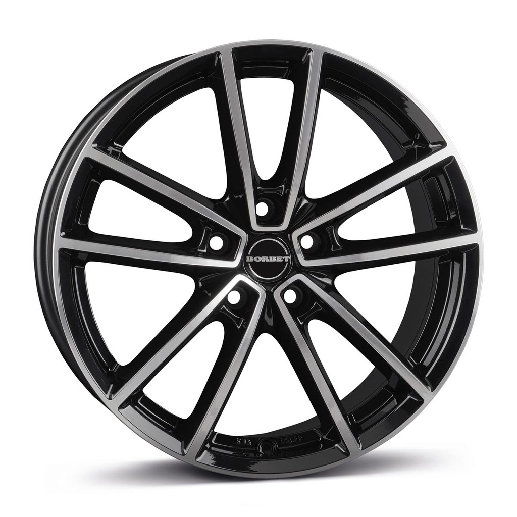 BORBET W BLACK POL GLOSS 8x20 5/108 ET45 CB72.5