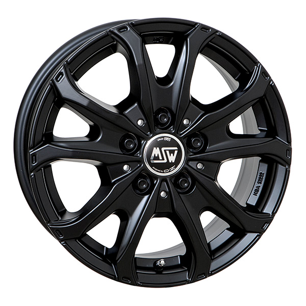 MSW 48 VAN M.BLK | 6,5X16 6-125 E68 C74,1 60 6.5x16 6/125 ET68 CB74.1