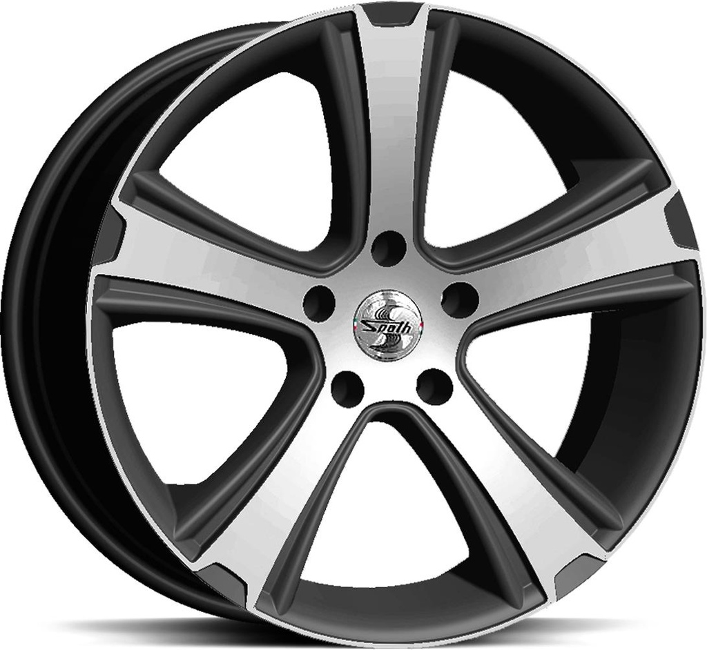 SPATH SP36 H BLACK MATT POLISH 8x18 6/139.7 ET20 CB100.1