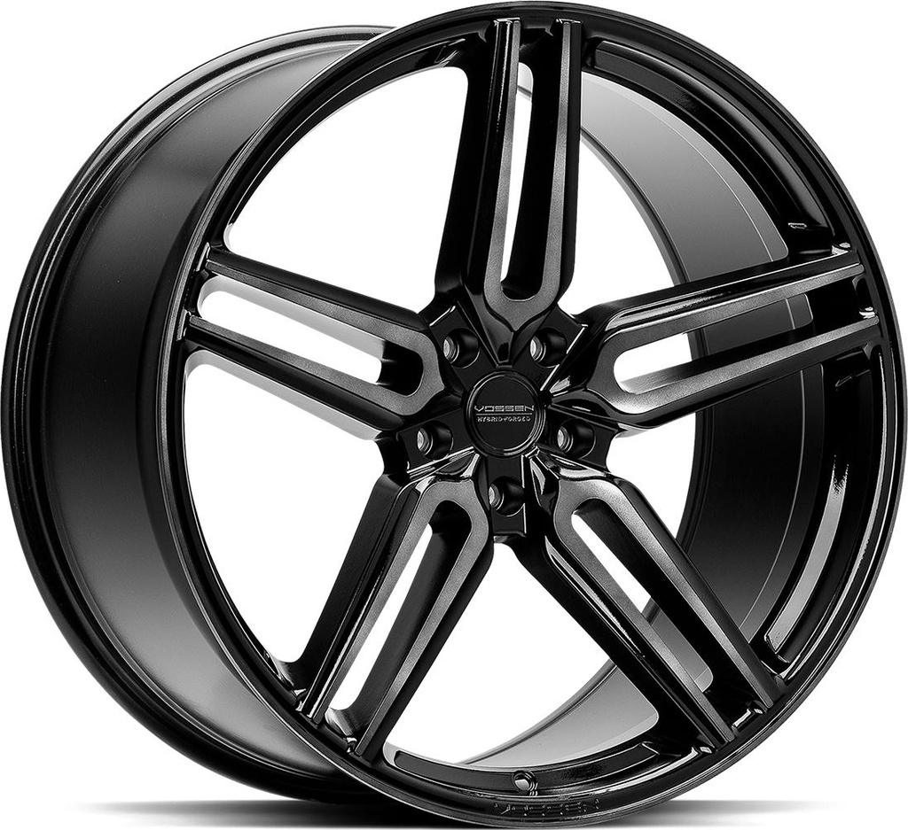 VOSSEN HF1 TINTED GLOSS BLACK 10.5x22 5/120 ET38 CB74.1