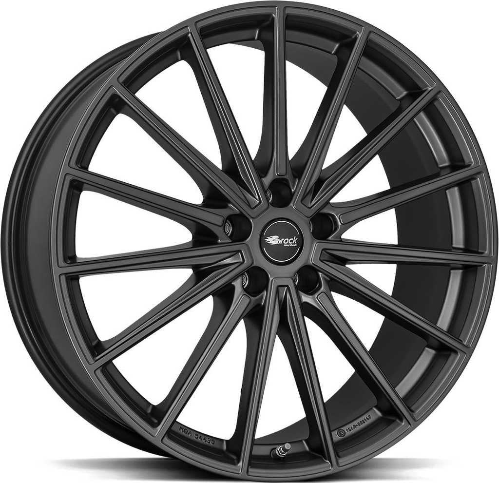BROCK B43 COSMIC GREY MATT 8x19 5/108 ET47.5 CB63.4