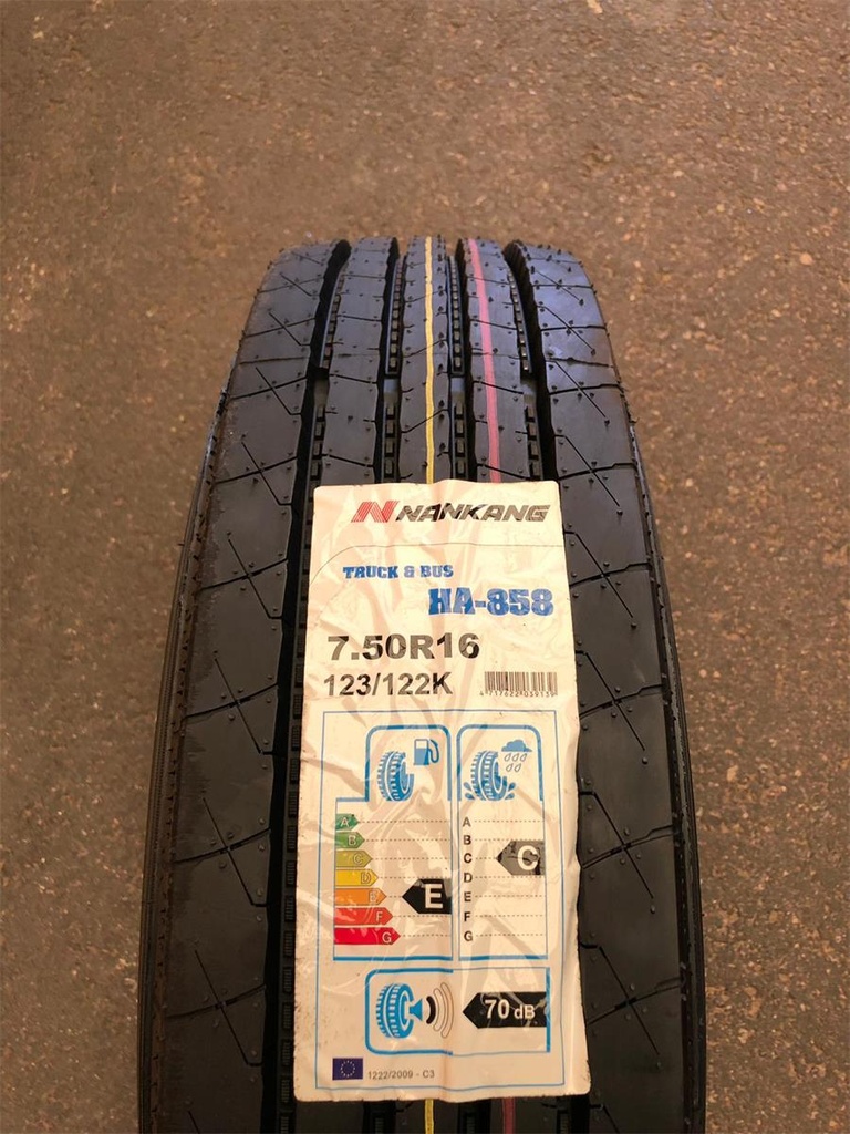 7.50R16 123/122K NANKANG HA858 XL