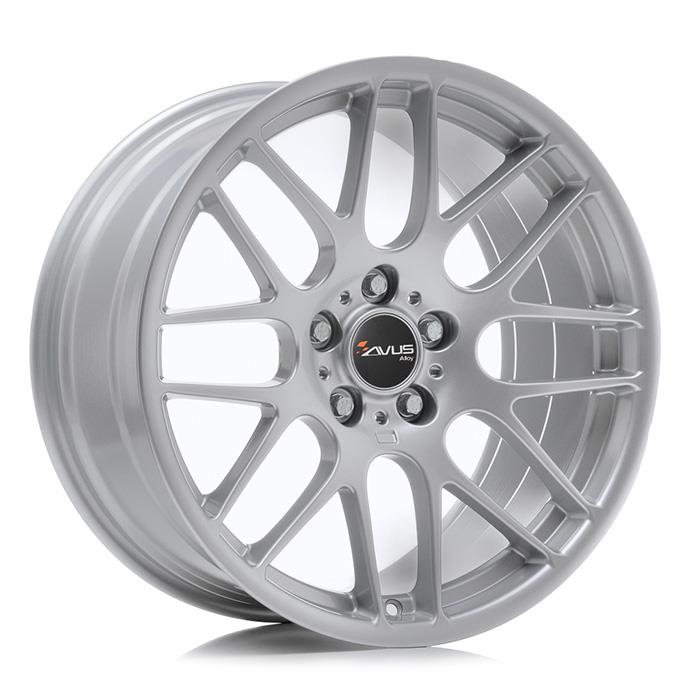 AVUS AC-MB4 HYPER SILVER 9.5x19 5/120 ET37 CB72.6