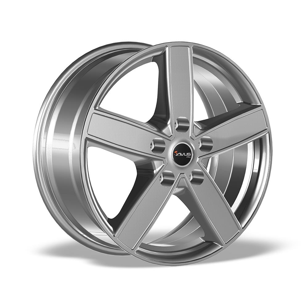 AVUS AC-V51 HYPER SILVER 7x17 5/112 ET51 CB66.6