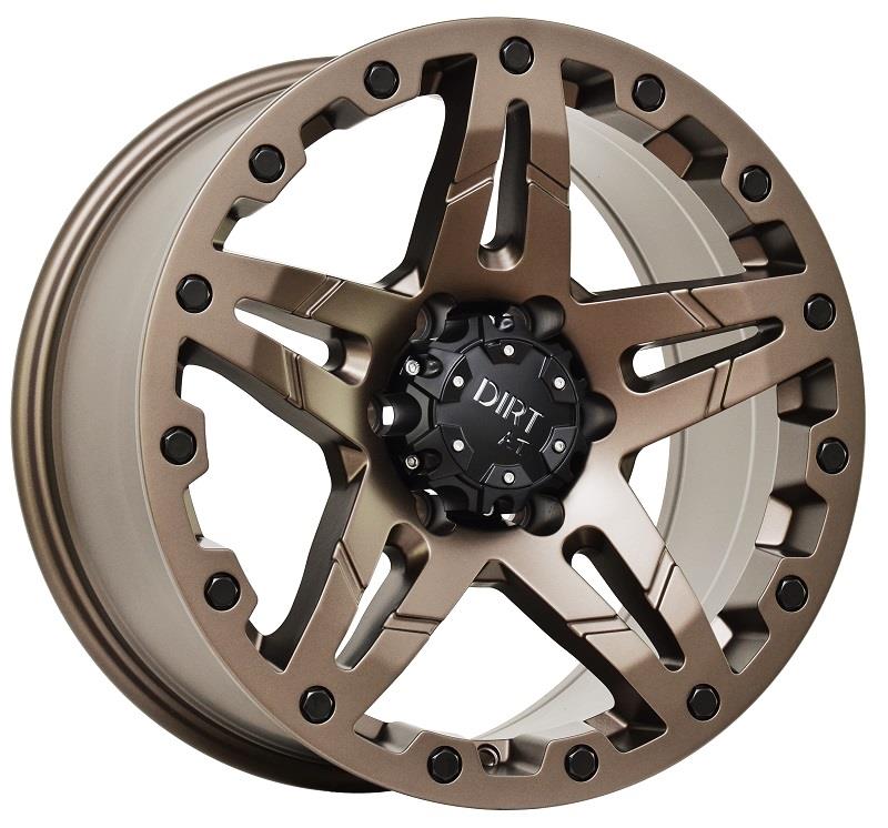 STATUSFÄLGAR D66 BRONZE 9x18 6/139.7 ET25 CB106.1