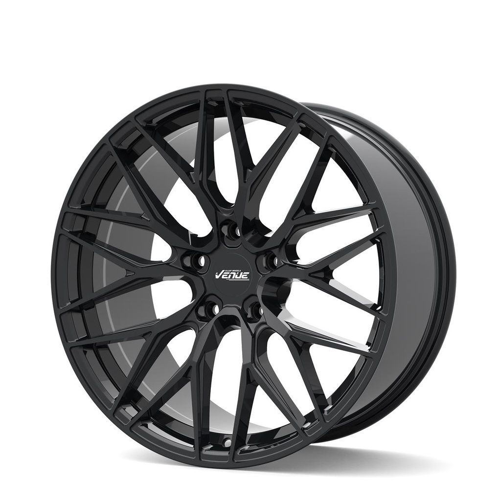 VENUE VS10 GLOSS BLACK 8.5x19 5/112 ET45 CB66.6