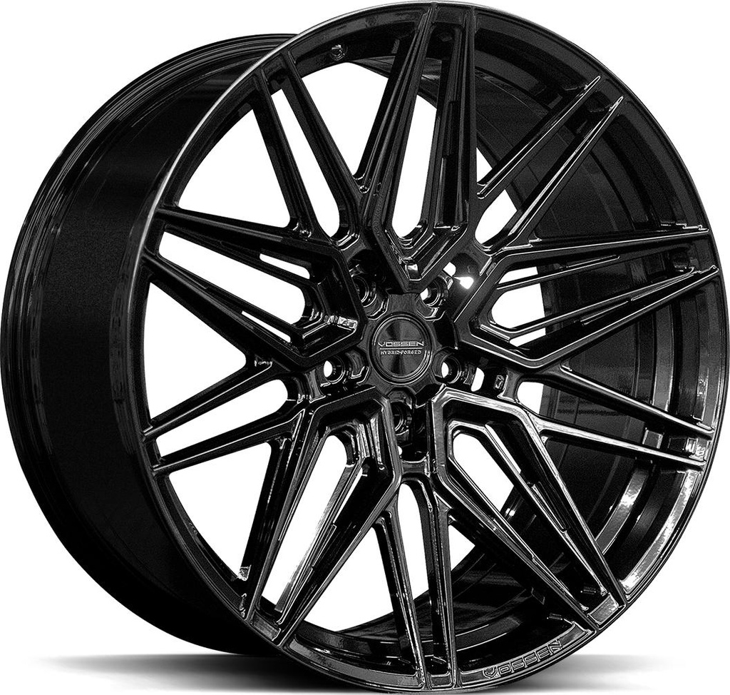 VOSSEN HF7 GLOSS BLACK 10.5x22 5/112 ET42 CB66.6