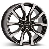 MAK HIGHLANDS BLK/POL 9.5x20 5/120 ET53 CB72.6