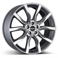 MAK HIGHLANDS SILVER 7x17 5/110 ET41 CB65.1