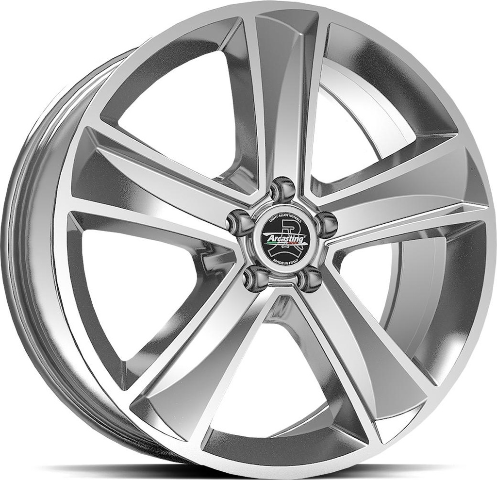 ARCASTING MAMMUT CHROME SILVER 7x16 5/108 ET42 CB65.1