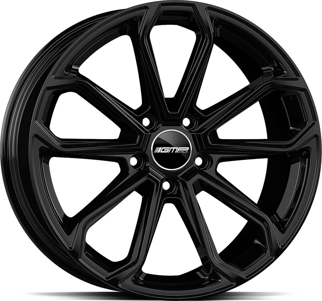 GMP FURIOSA GLOSSY BLACK 9.5x20 5/130 ET46 CB71.6