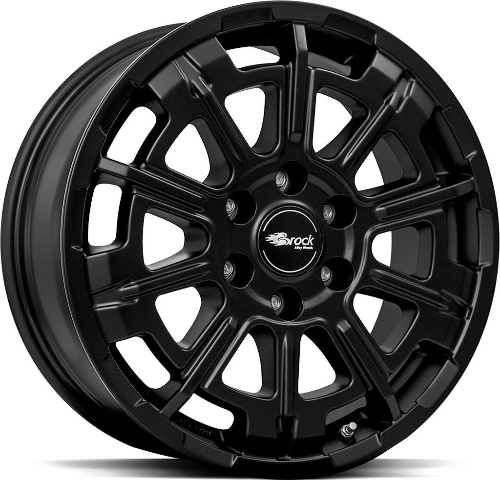 BROCK B45 SATIN BLACK MATT (SBM) 7x17 5/120 ET47 CB65.1