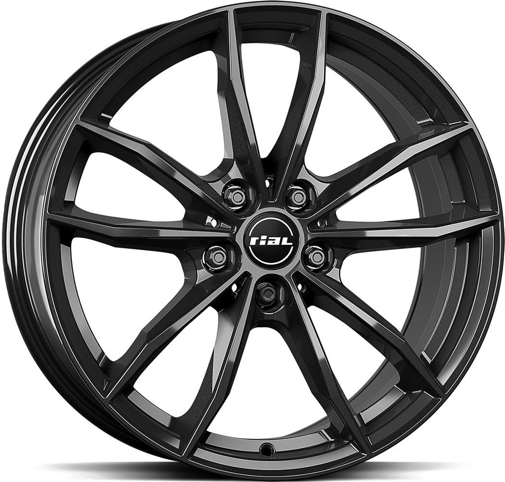 RIAL X12 DIAM BLACK 7.5x18 5/112 ET51 CB66.7