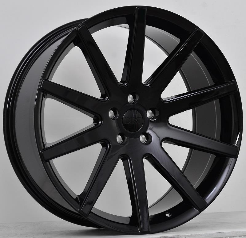 STATUSFÄLGAR D54 GLOSSBLACK 9x20 5/139.7 ET17 CB78.1