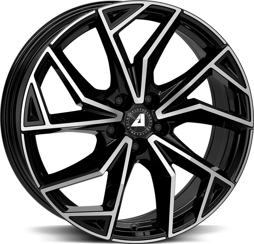 ALUTEC ADX.02 DIAM BLACK POL 8x19 5/108 ET48 CB63.4