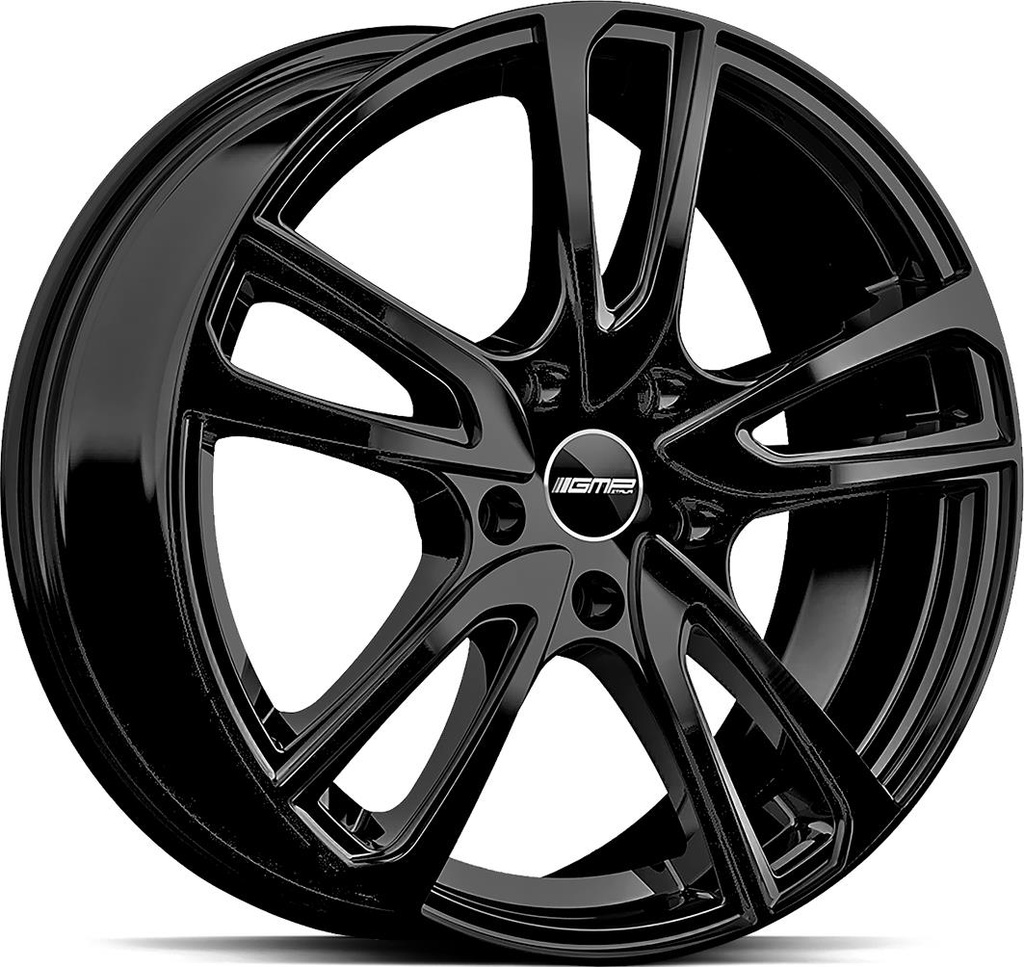 GMP ASTRAL GLOSSY BLACK 6.5x16 4/108 ET16 CB65.1