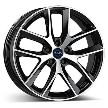 MAK VOLTAGE BLACK MIRROR 8.5x18 5/114.3 ET38 CB64.1