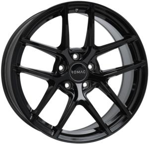ROMAC DIABLO GLOSS BLACK 7.5x17 5/112 ET45 CB73.1