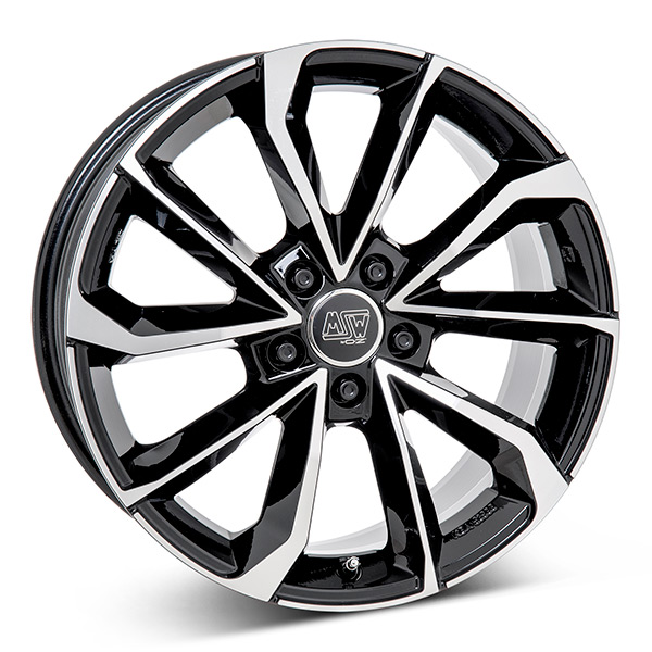 MSW 42 G.BLK/POL | 8X19 5-114,3 E45 C73,1 60 8x19 5/114.3 ET45 CB73.1