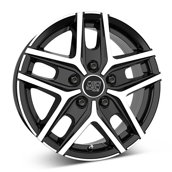 MSW 40 VAN G.BLK/POL | 6,5X16 5-118 E48 C71,1 60 6.5x16 5/118 ET48 CB71.1