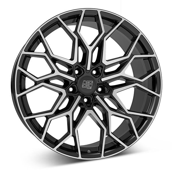MSW 51 G.BLK/POL | 8,5X20 5-114,3 E35 C73,10 60 8.5x20 5/114.3 ET35 CB73.1