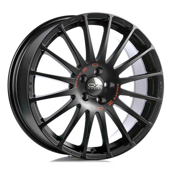 OZ SUPERTURISMO BLACK | 7X17 4-100 E35 C68,1 7x17 4/100 ET35 CB68.1