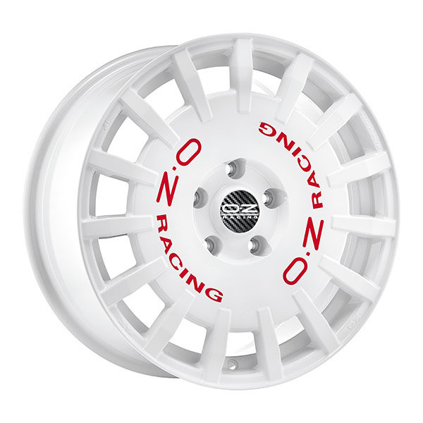 OZ RALLY RACING WHITE | 7X17 4-108 E18 C75,1 7x17 4/108 ET18 CB75.1