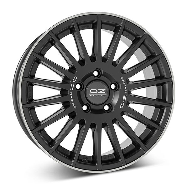 OZ RALLY DESERT M.BLK/POL LIP 8x18 5/120 ET55 CB65.1