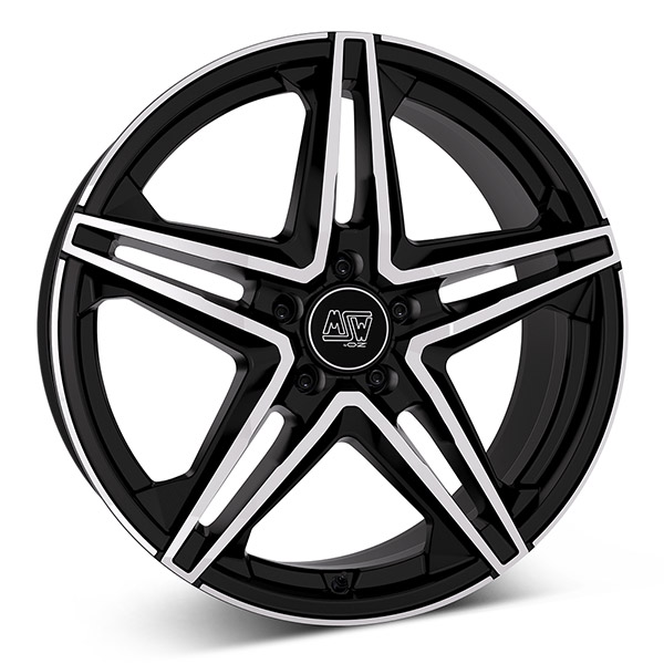 MSW 31 G.BLK/POL 8x18 5/112 ET43 CB66.6