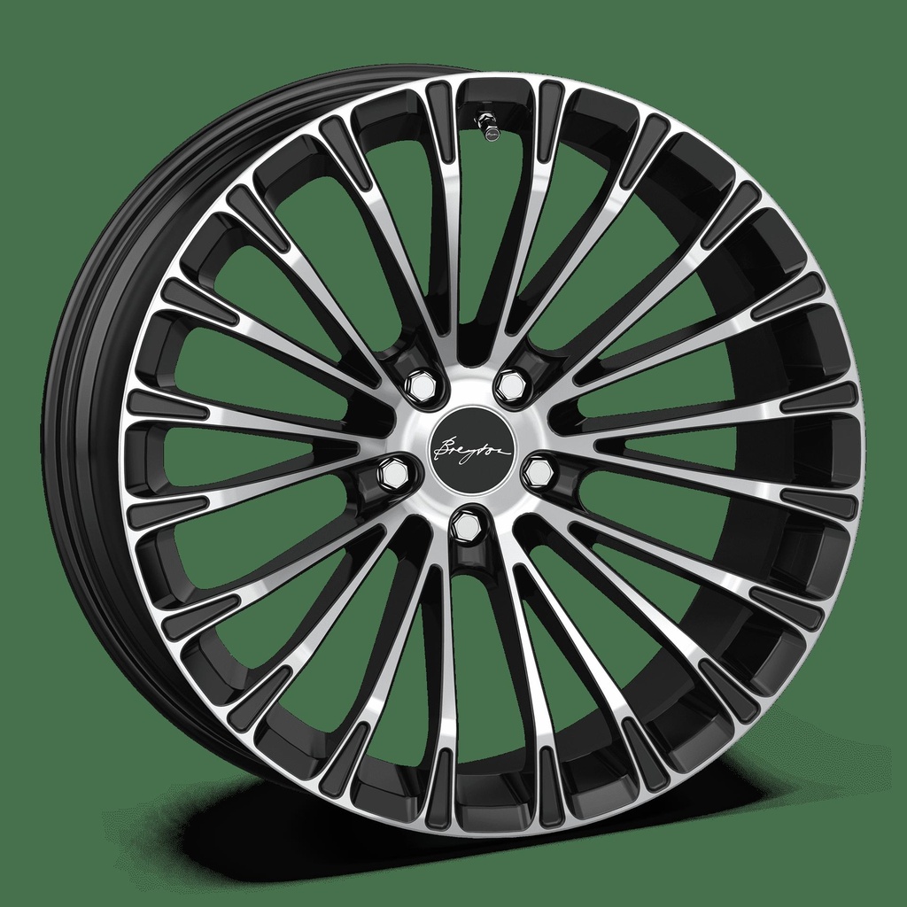 BREYTON LS2 M.BLK /POL 11.5x22 5/120 ET30 CB74.1