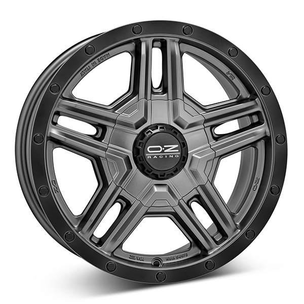 OZ RALLY ADVENTURE M.GRA/BLK LIP | 8X17 5-120 E35 C65,1 60 8x17 5/120 ET35 CB65.1