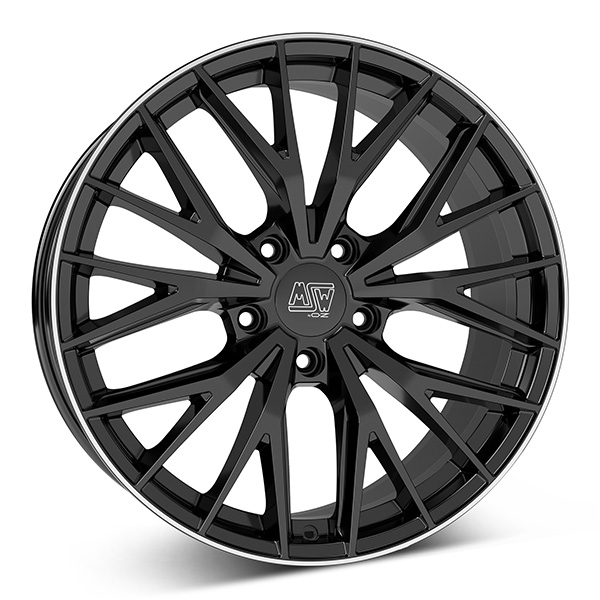 MSW 44 G.BLK/POL LIP | 10X20 5-112 E40 C73,10 60 10x20 5/112 ET40 CB73.1