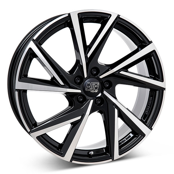 MSW 80 G.BLK/POL | 7,5X18 5-112 E40 C57,06 R12,8 7.5x18 5/112 ET40 CB57.1