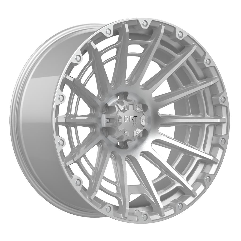 STATUSFÄLGAR D56 SILVER 10x22 5/139.7 ET-20 CB78.1