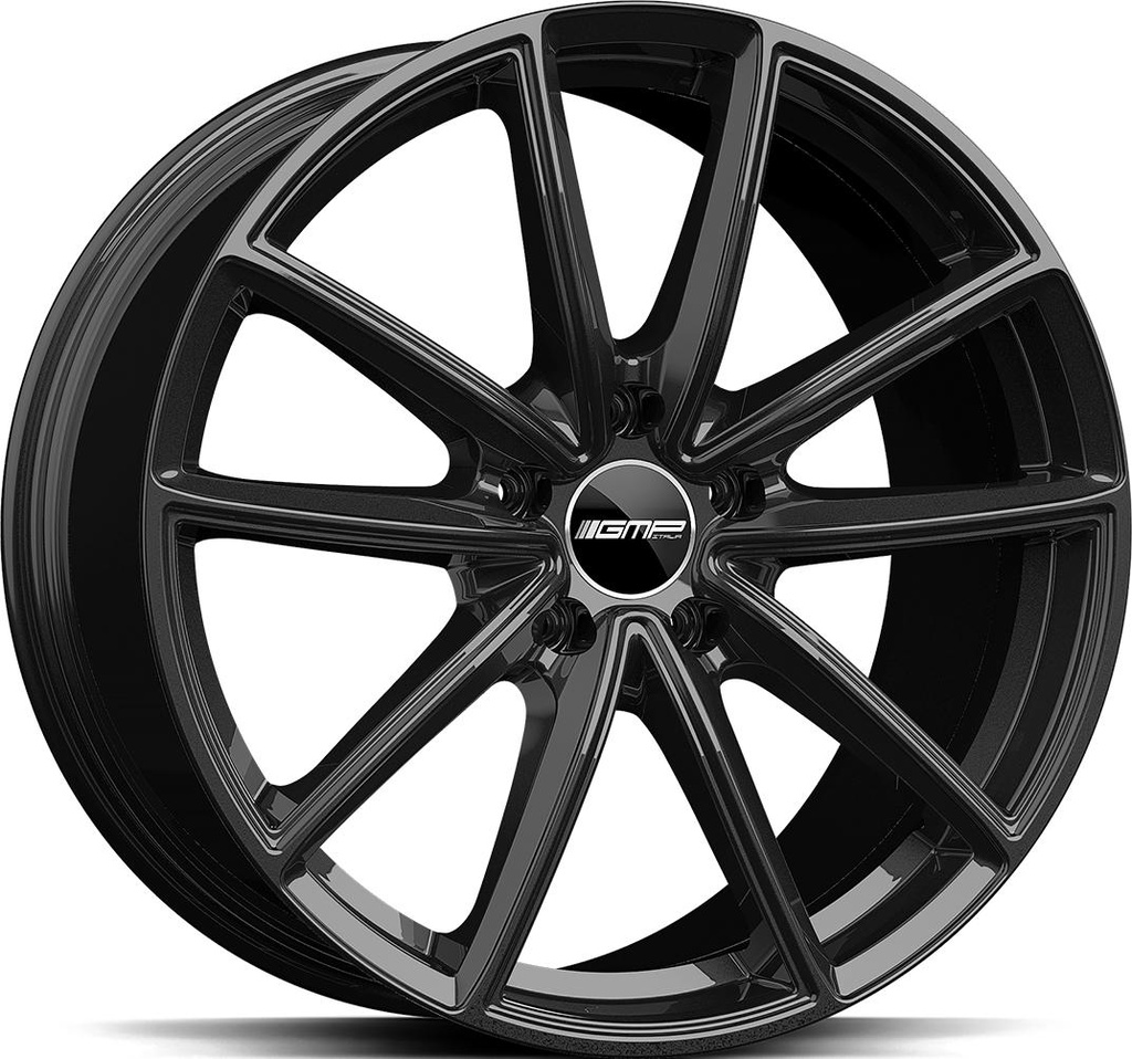 GMP TITAN GLOSS BLACK 9.5x20 5/130 ET46 CB71.6