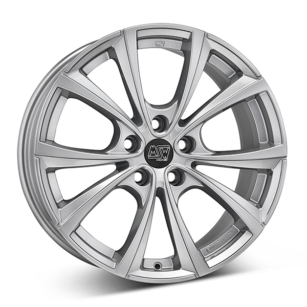 MSW 27T SLV | 8,5X18 5-114,3 E32,5 C64,1 60 8.5x18 5/114.3 ET32.5 CB64.1