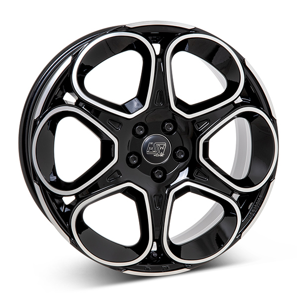 MSW 83 G.BLK/POL | 7X17 4-108 E38 C65,10 60 7x17 4/108 ET38 CB65.1