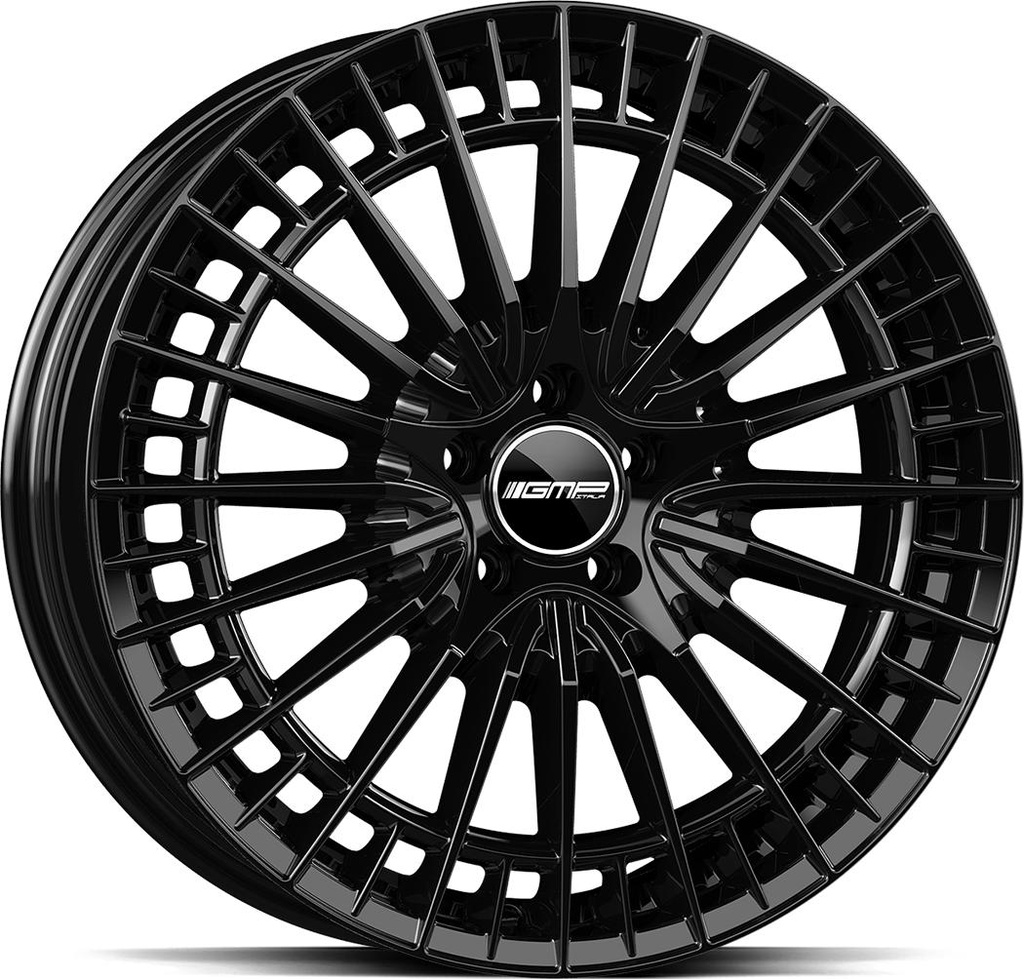 GMP QSTAR GLOSS BLACK 8x19 5/112 ET45 CB57.1
