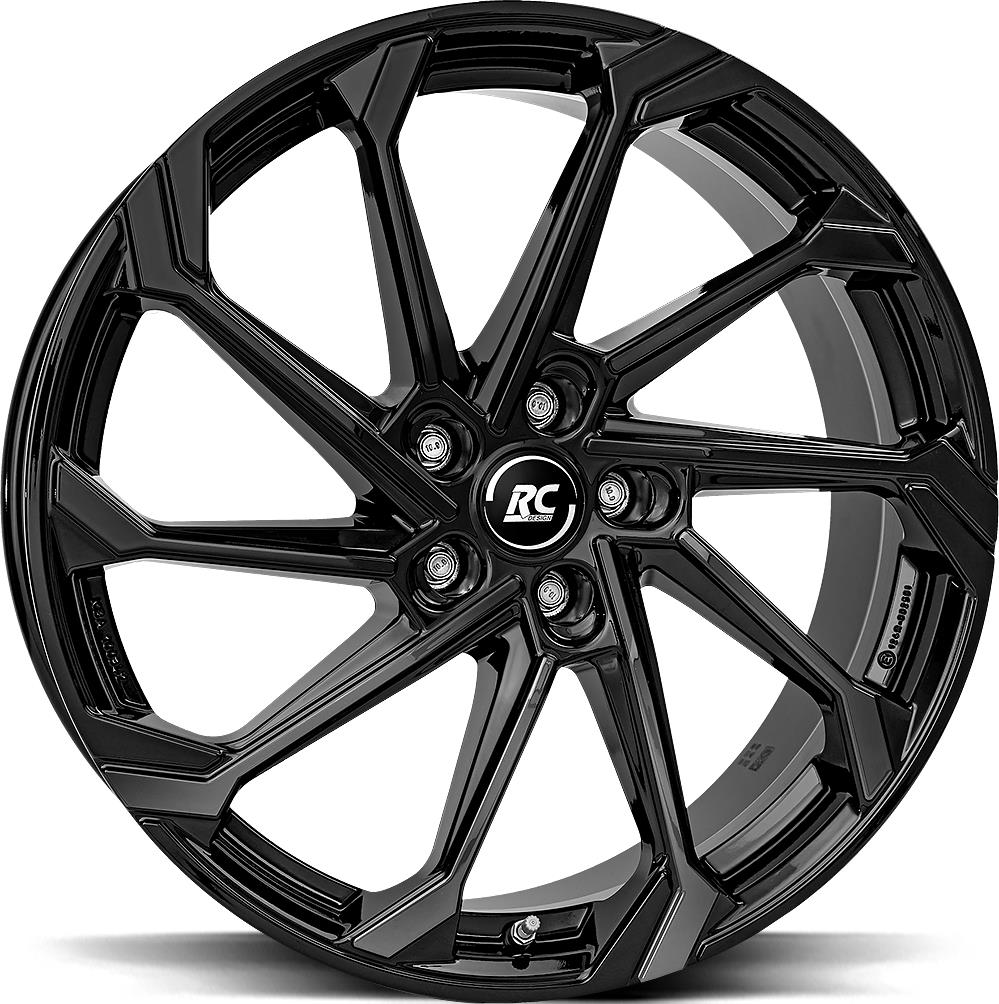 BROCK RC36 SHINY BLACK 9x19 5/112 ET41 CB66.6