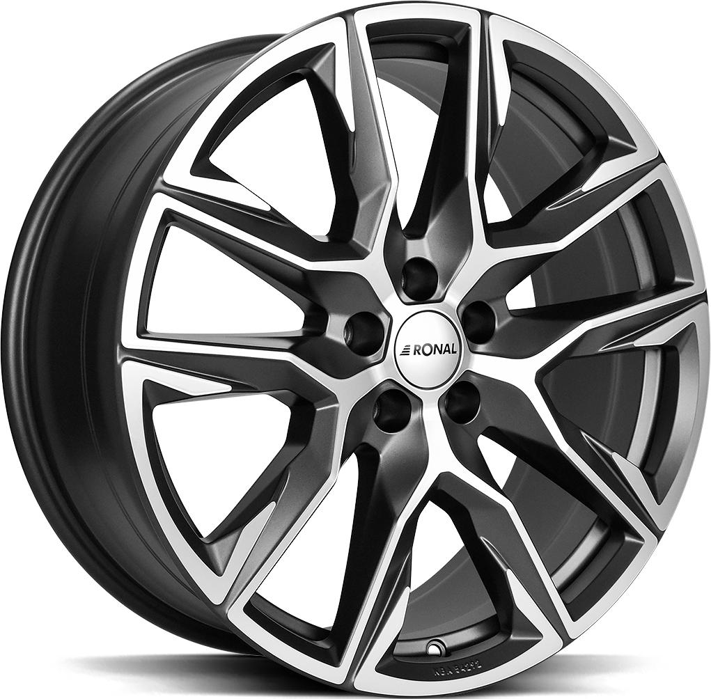 RONAL R71 ORBIT GREY MATT FRONT CUT 8.5x20 5/120 ET43 CB72.5