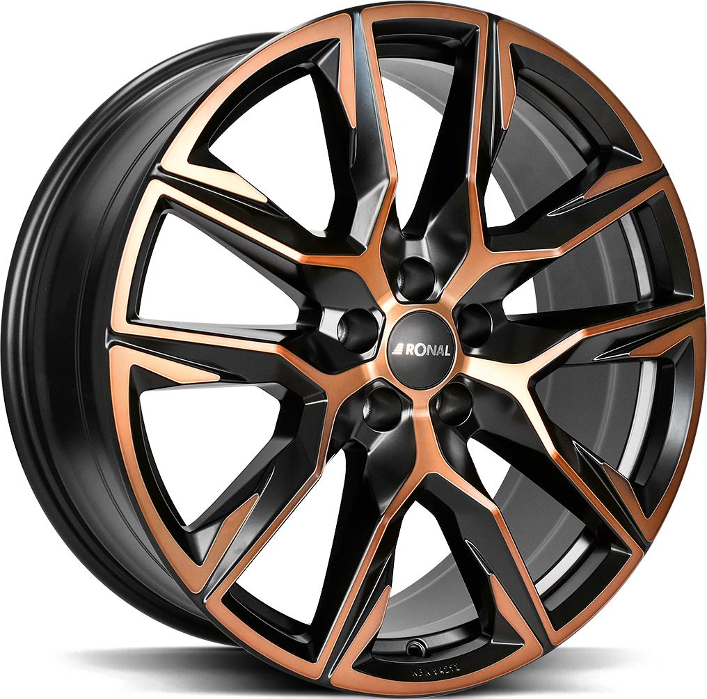 RONAL R71 JET BLACK COPPER MATT 8.5x20 5/114.3 ET53 CB82