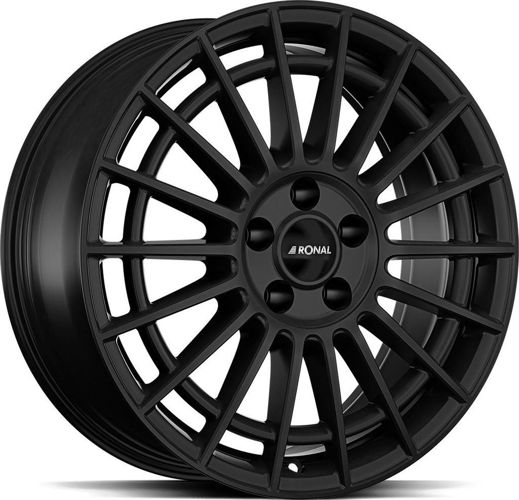 RONAL R73 JET BLACK MATT 7.5x18 5/112 ET30 CB66.5