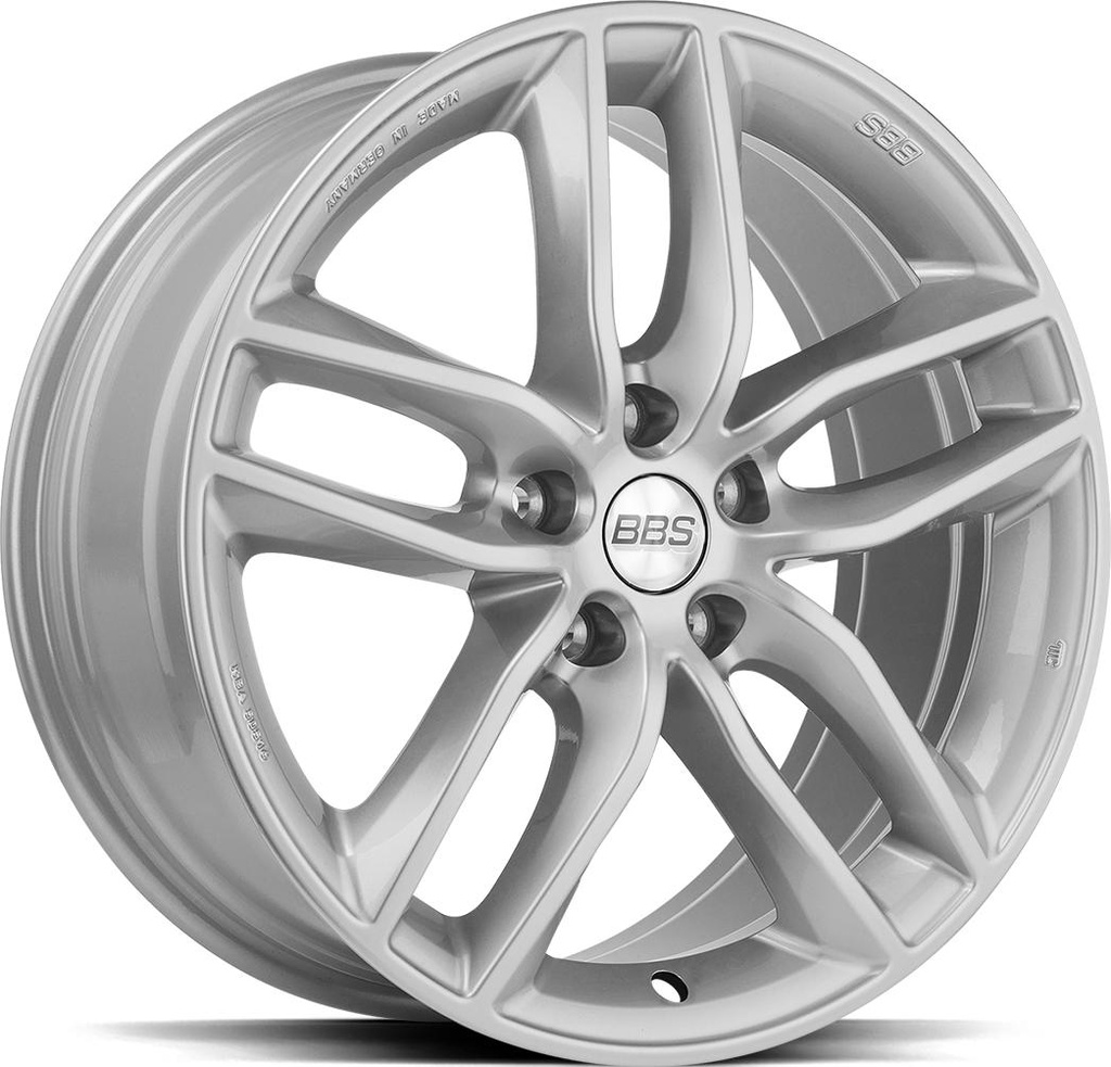 BBS SX BRILL SILV 7.5x17 5/112 ET35 CB82