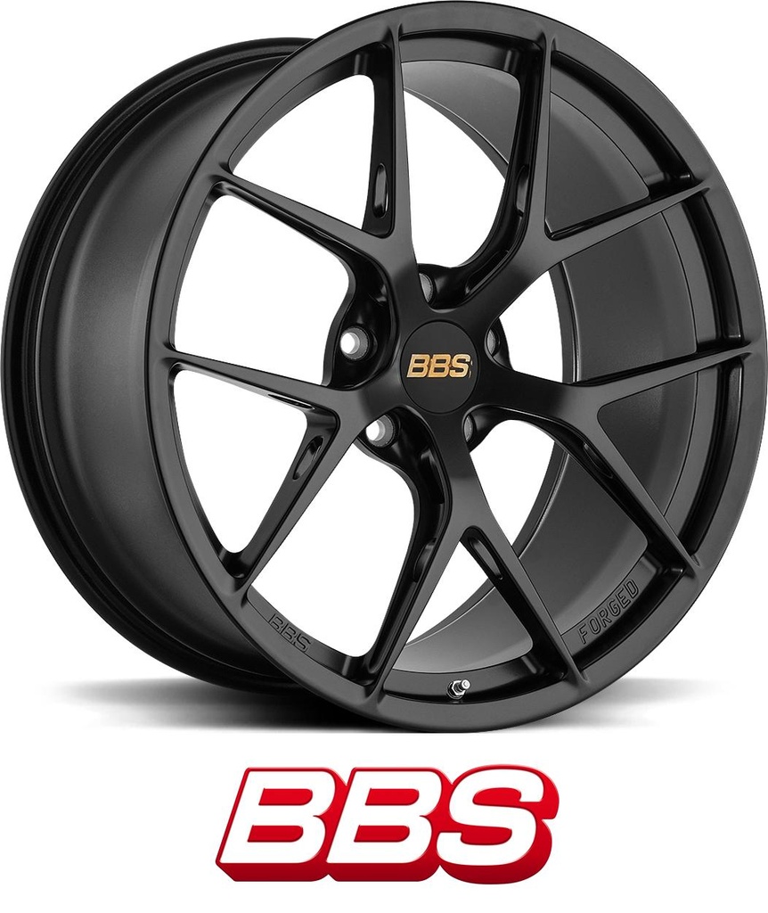BBS FI-R SATIN BLACK 11x20 5/130 ET50 CB71.6