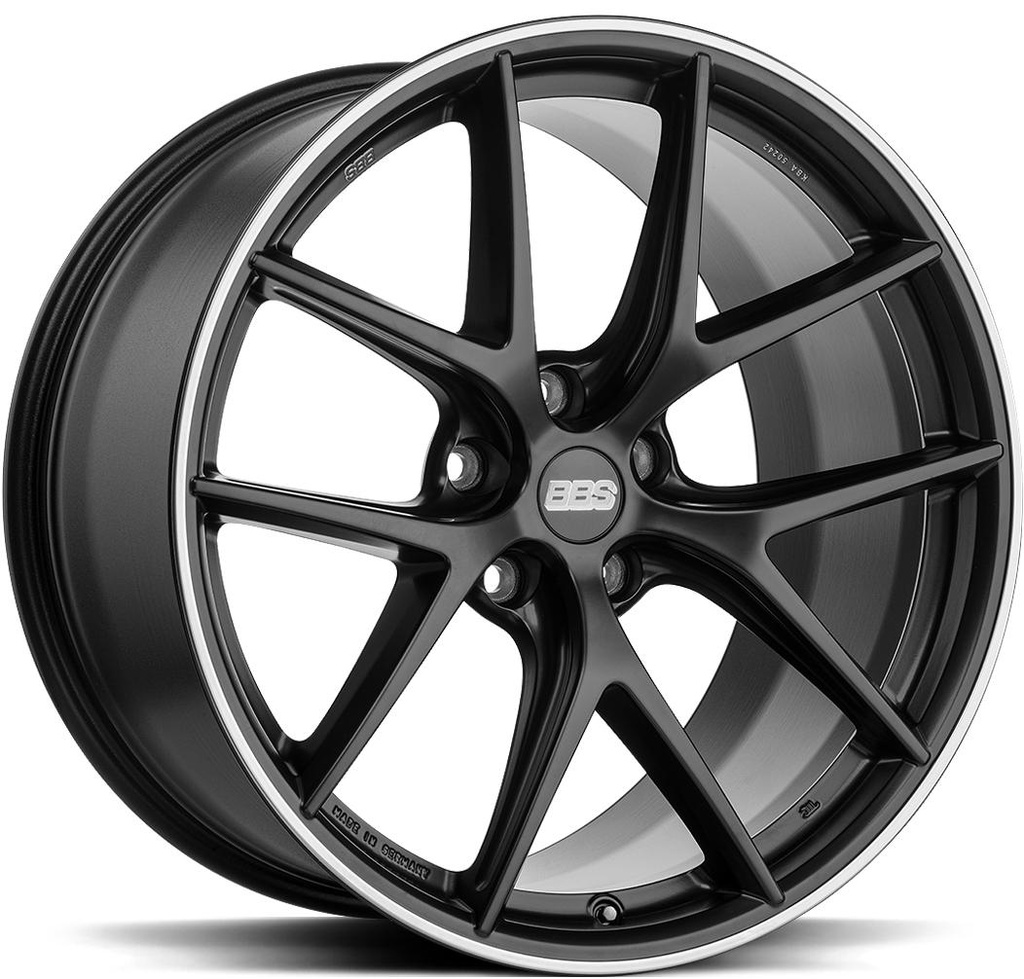 BBS CI-R SATIN BLACK 9x19 5/120 ET44 CB82