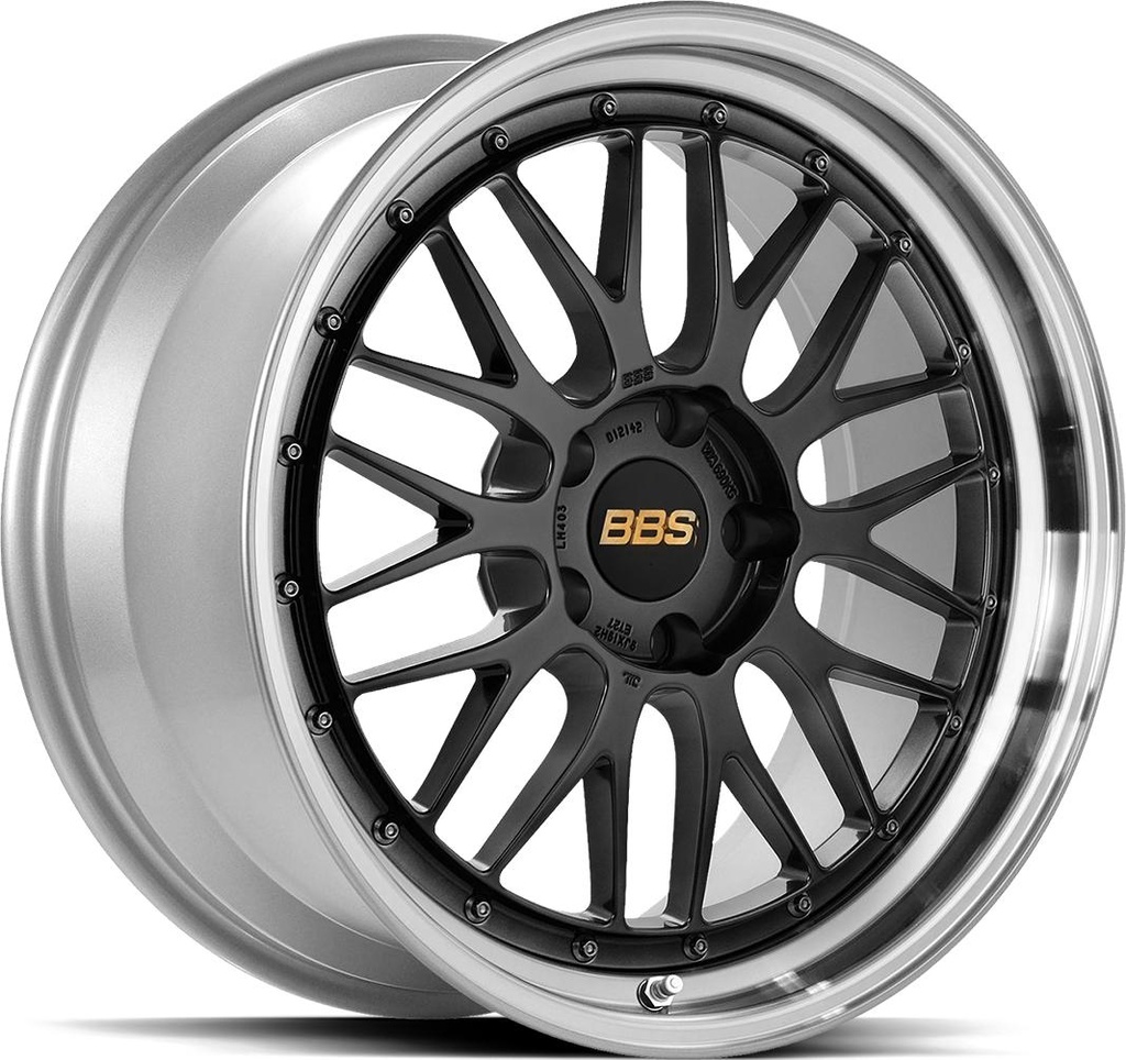 BBS LM DIAM BLACK 9x18 5/130 ET50 CB71.6